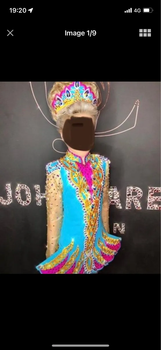 Irish Dance Dress - John Carey Design - Image 2