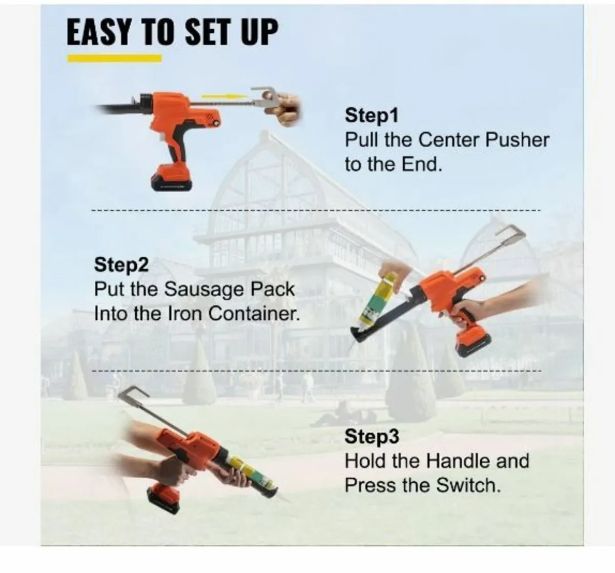 Sausage Caulking Silicone 283.5 g Iron - Image 3