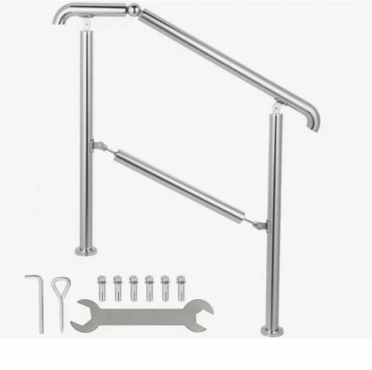 5 Step Railing Stainless Steel - Image 1