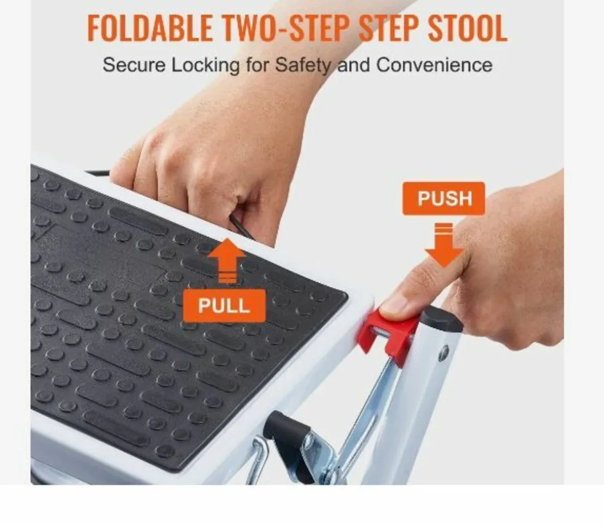 Step Ladder 2-Step 150kg Capacity - Image 3