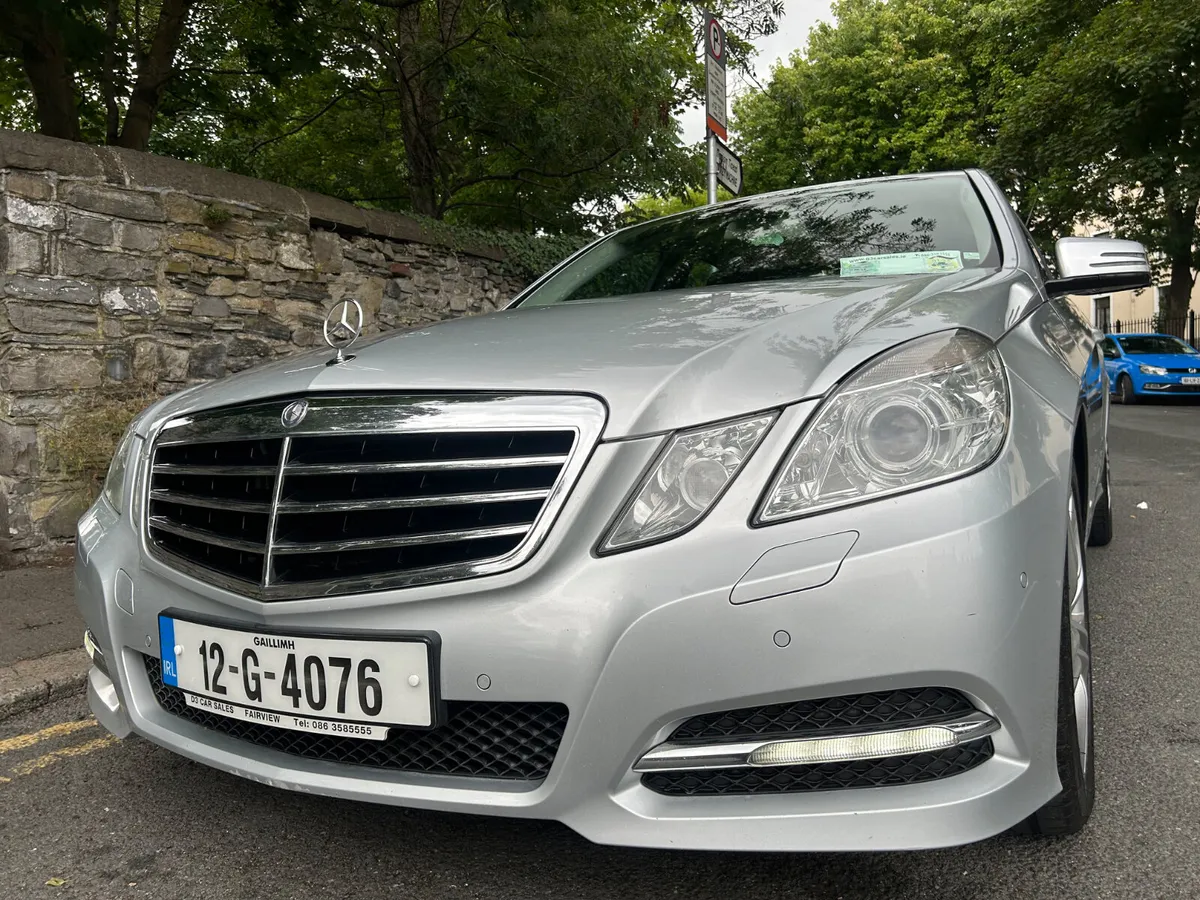 2012 MERCEDES E CLASS AUTOMATIC NCT JUNE 2026 - Image 1