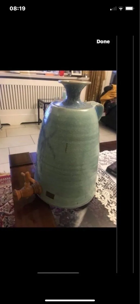 Rare Vintage Louis Mulcahy Cider Jar - Image 1