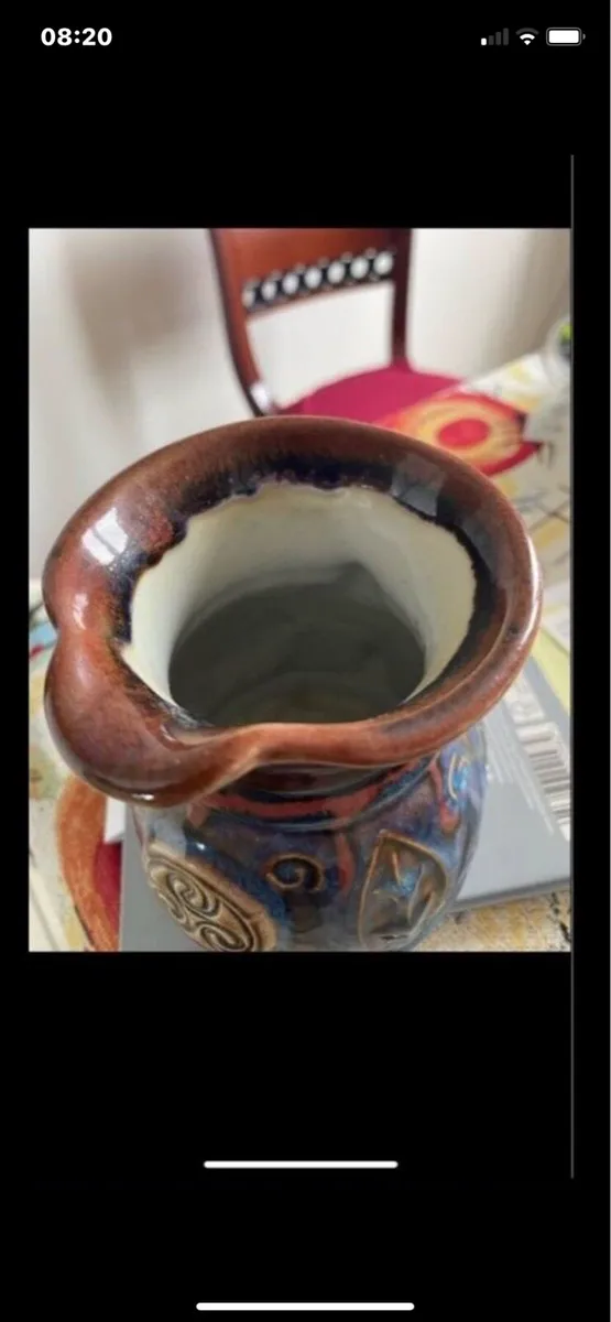Colm De Ris Celtic pottery Jug - Image 3