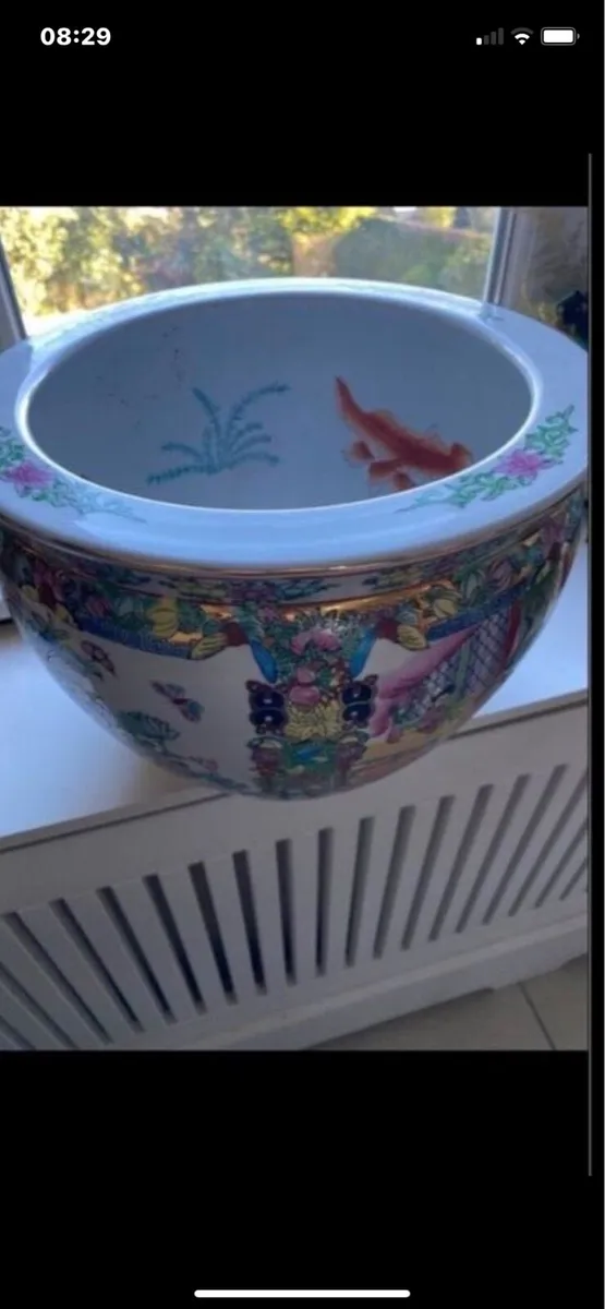 Large Vintage Chinese Planter - Image 2