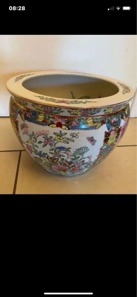 Large Vintage Chinese Planter - Image 3