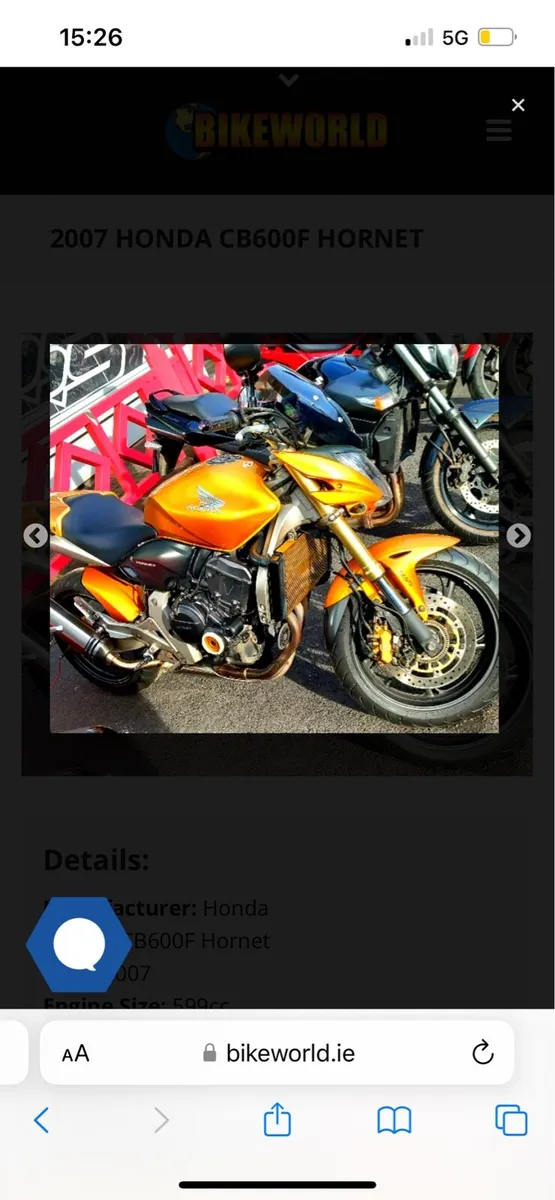 Honda Hornet 600 - Image 1