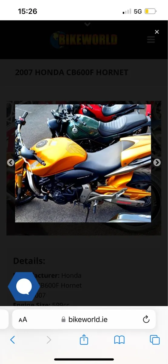 Honda Hornet 600 - Image 2