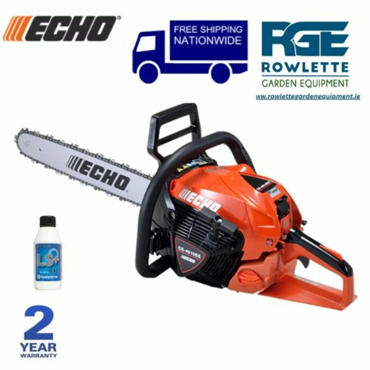 Echo CS4510ES Professional Chainsaw 45cc - Image 1