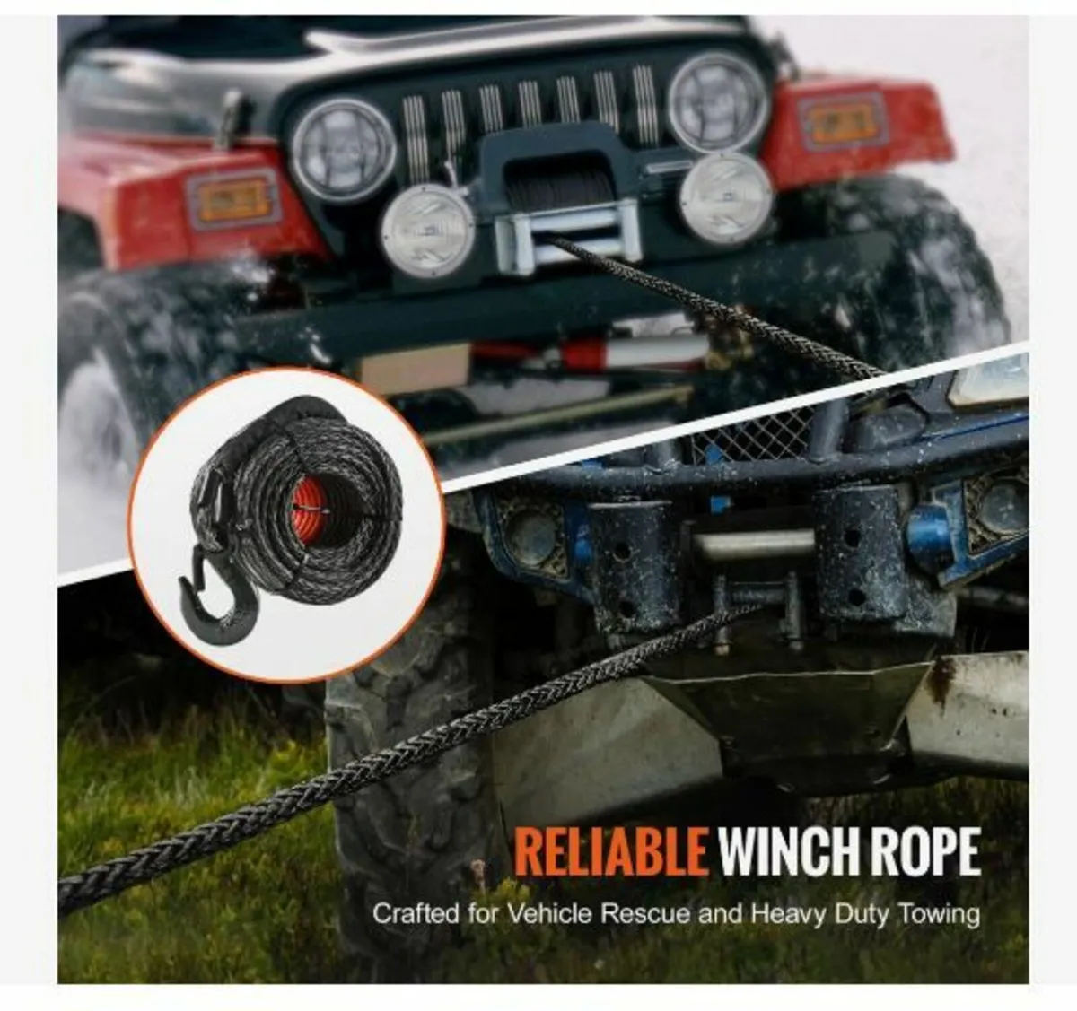 Synthetic Winch Rope - Image 2