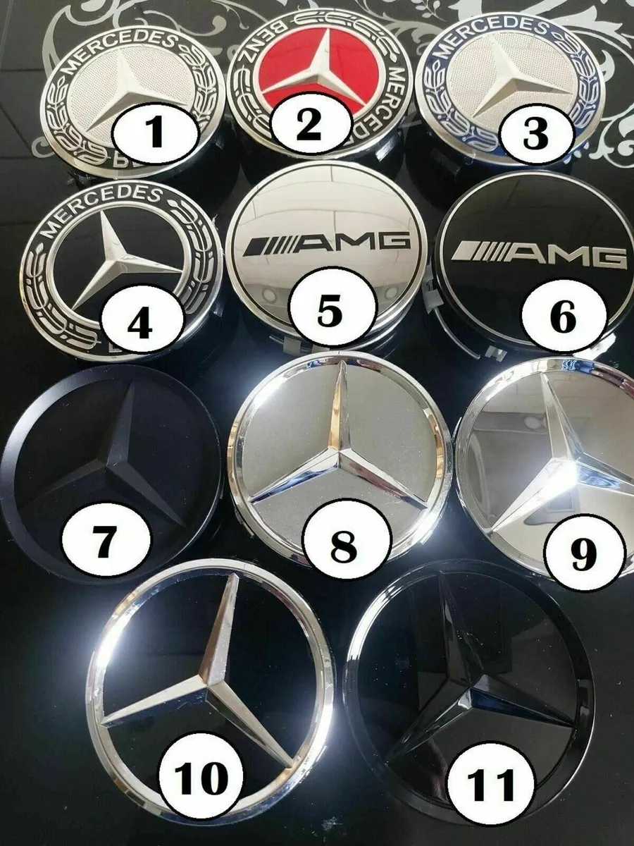 Selection of Mercedes caps - FREE POST - Image 1