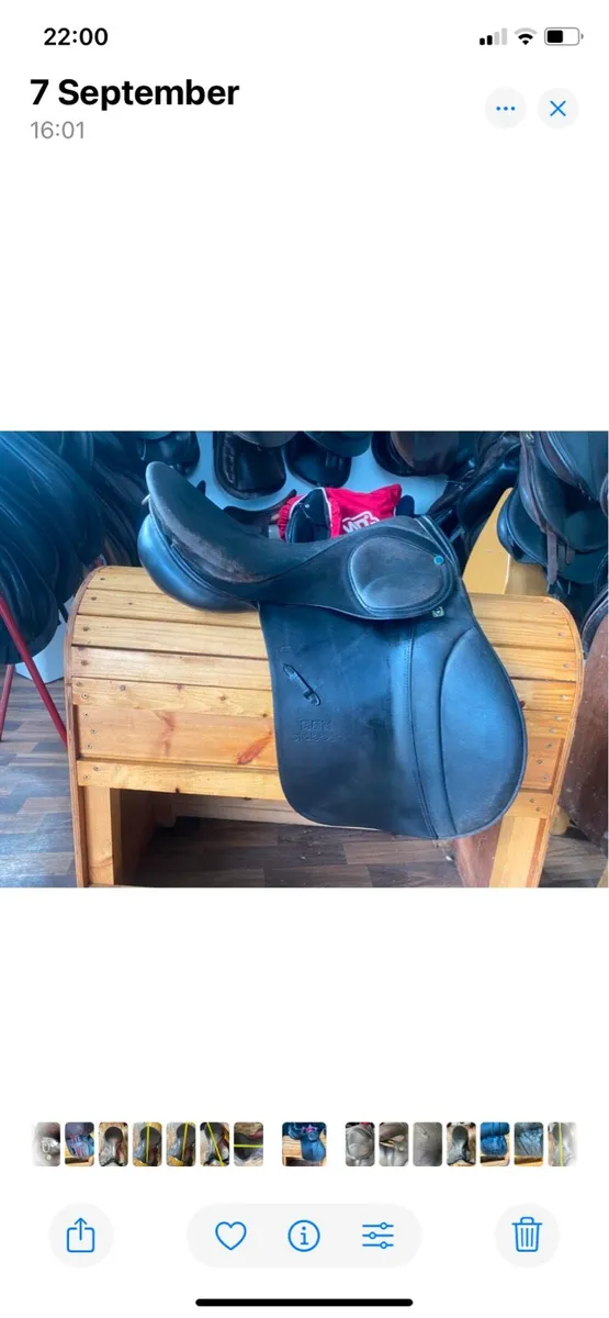Large selection of secondhand saddles - Image 2
