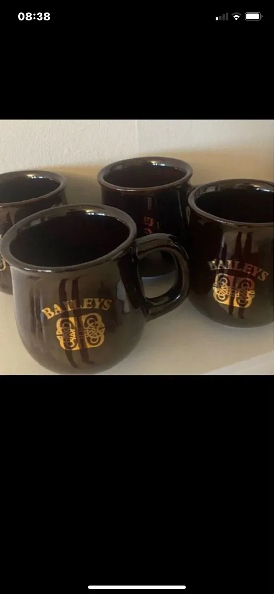 Very Rare Baileys Coffee Mugs (4) - Image 2