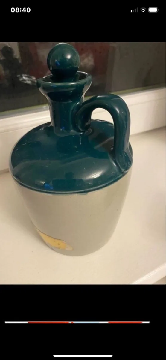 Rare Long John Scotch Whisky Ceramic Decanter - Image 3