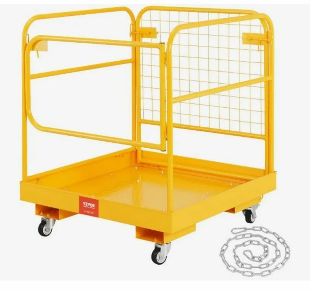 Forklift Safety Cage, 544.3 kg Load Capacity - Image 1