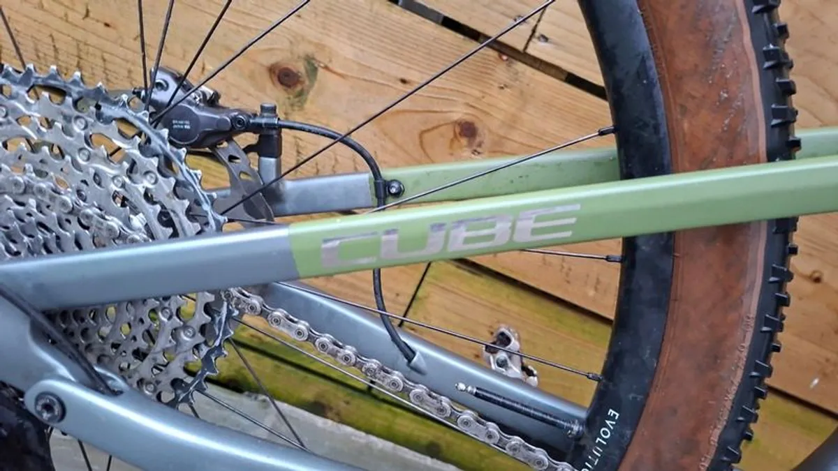 Used 2025 CUBE AMS ONE11 C:68X TM 29 Carbon Mountain bike :  Size Large - Image 3