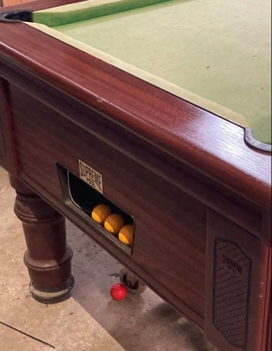 Supreme Pool Table for Sale 6 by 3 ft - Image 3