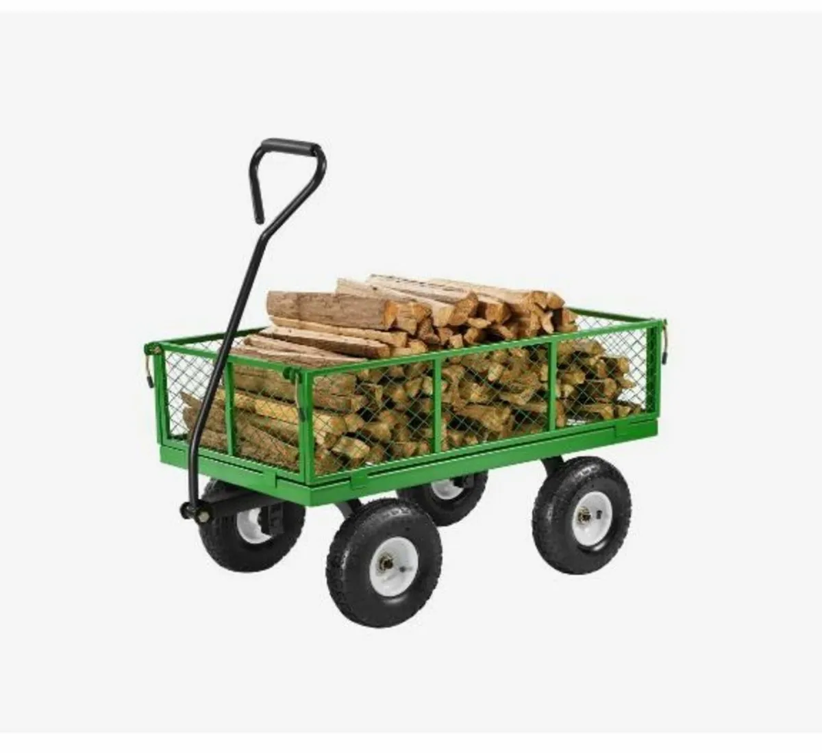 900 Lbs Steel Garden Cart on Wheels - Image 1