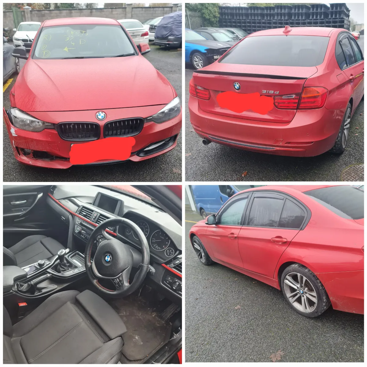 2013 BMW F30 318D SPORT BREAKING  PARTS N47D20C - Image 2