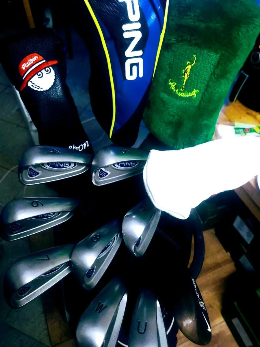 Set of Ping Golf Clubs - Image 1
