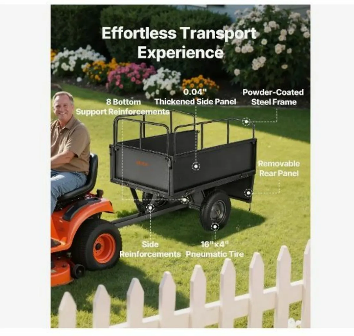 Garden Utility Trailer - Image 3