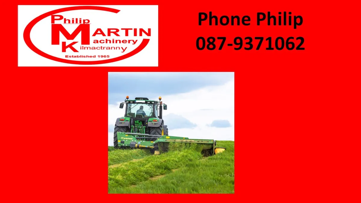 Krone Mounted Conditioner Mowers - Image 1