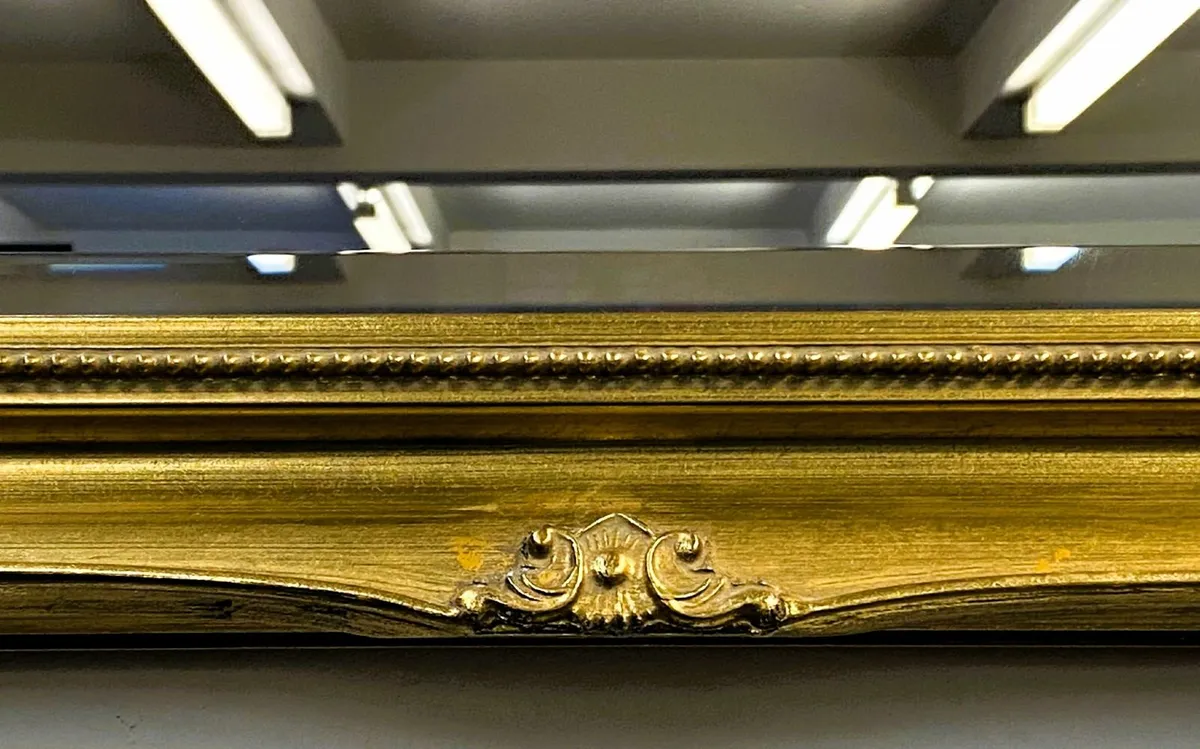 Large Gold Mirror - Image 2