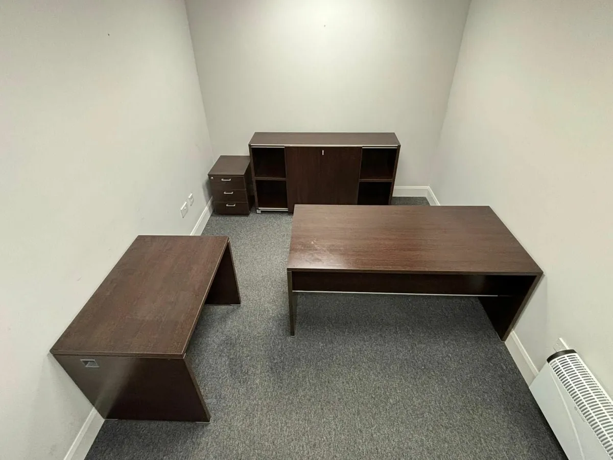 HIGH QUALITY PREMIUM WOOD  OFFICE FURNITURE SUITE - Image 1