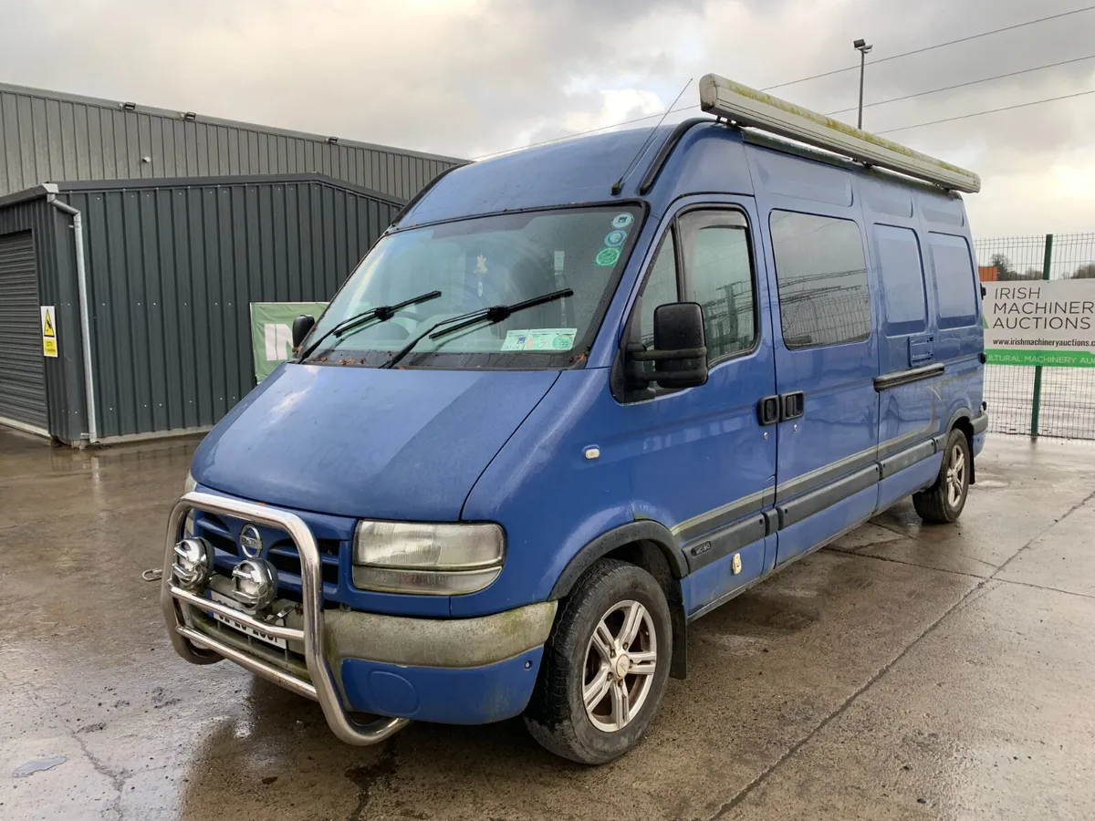 2002 NISSAN INTERSTAR CAMPER FOR ACTION - NAAS - Image 1
