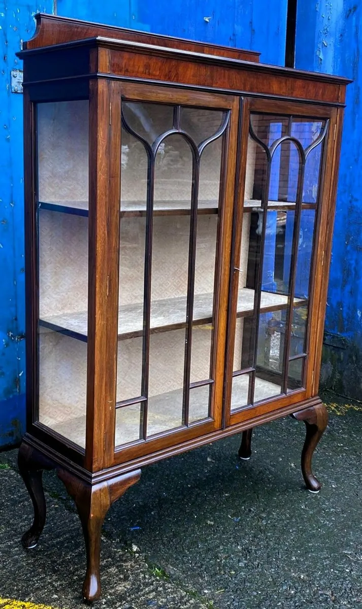 Antique China Cabinet - Image 3