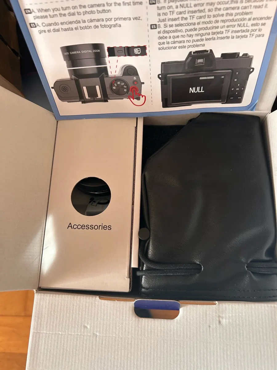 Brand new in box 5k 48mp Camera with loads extras - Image 3