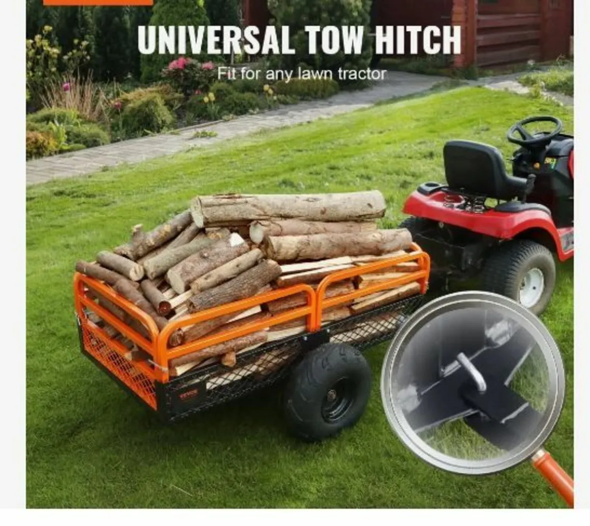 Heavy Duty Steel ATV Dump Trailer - Image 3