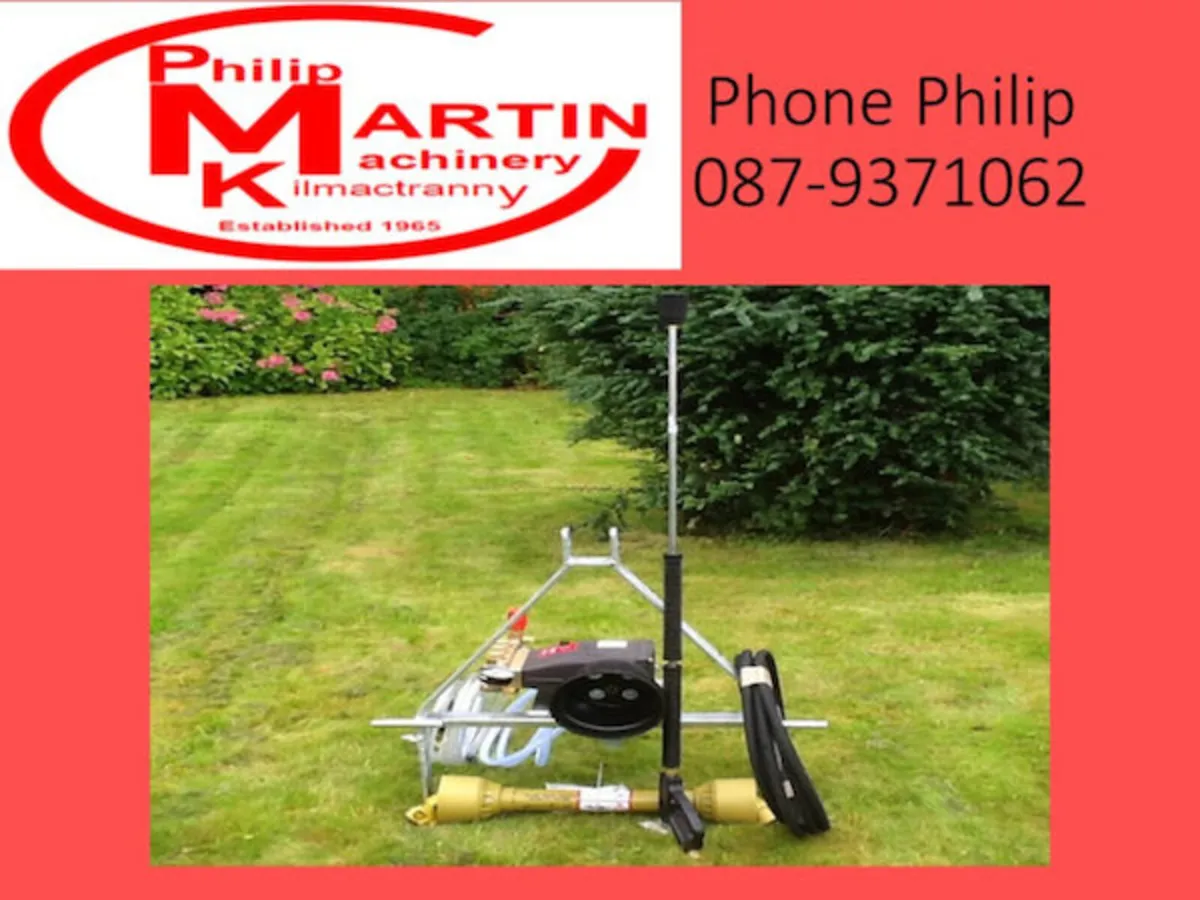 PTO Tractor Power washer