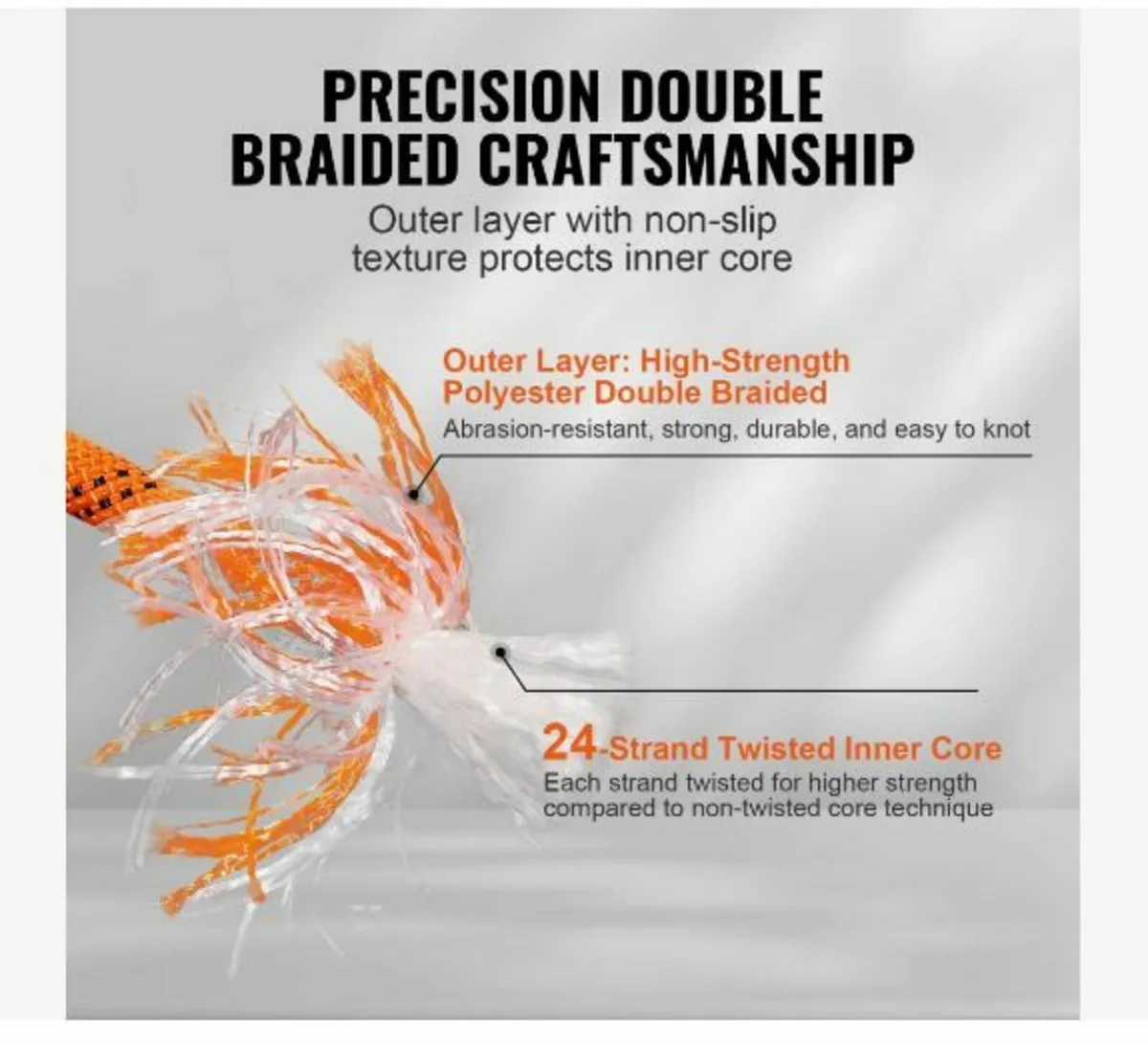 Arborist Tree Climbing Rope Double Braid - Image 4