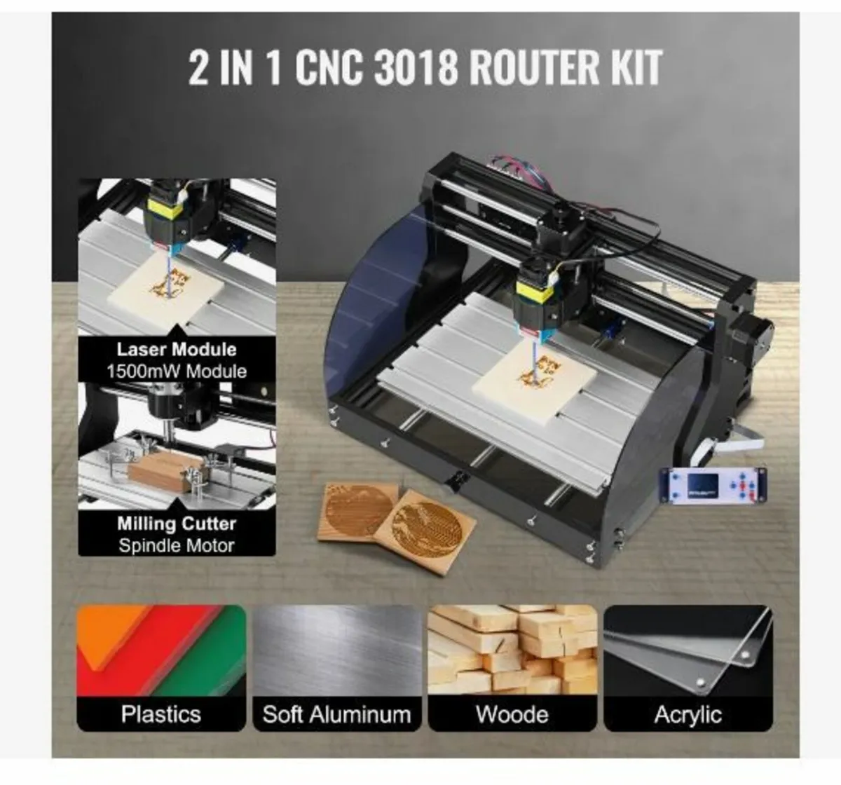 Engraving Machine 300×180×45 mm - Image 3