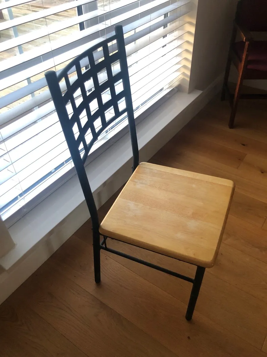Dining table and four chairs - Image 4