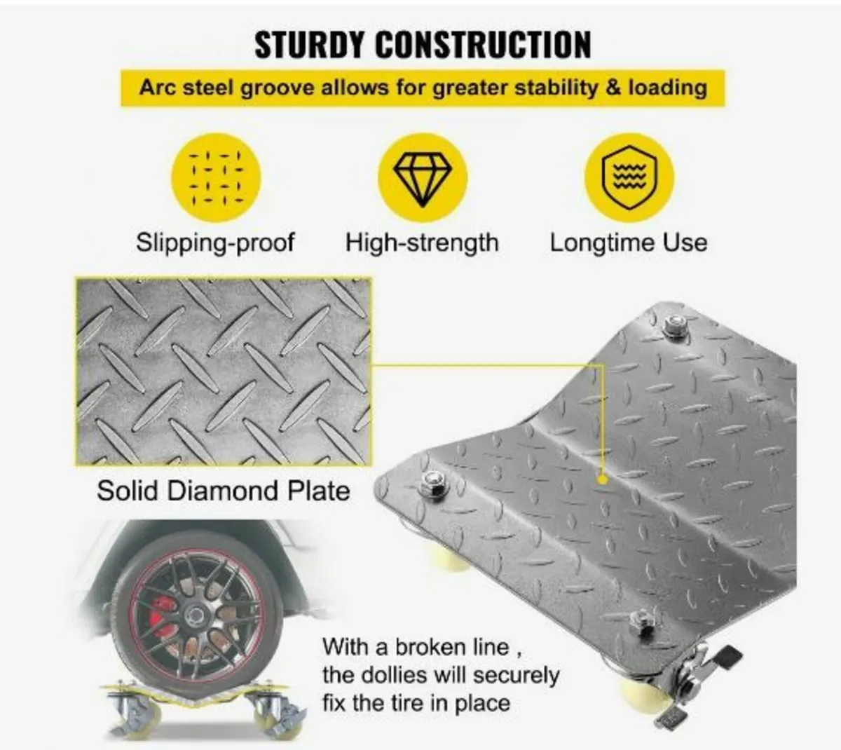 Vehicle Positioning Wheel Dollies - Image 2