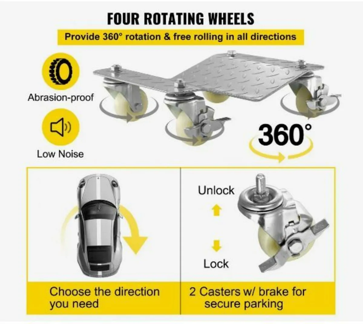 Vehicle Positioning Wheel Dollies - Image 4