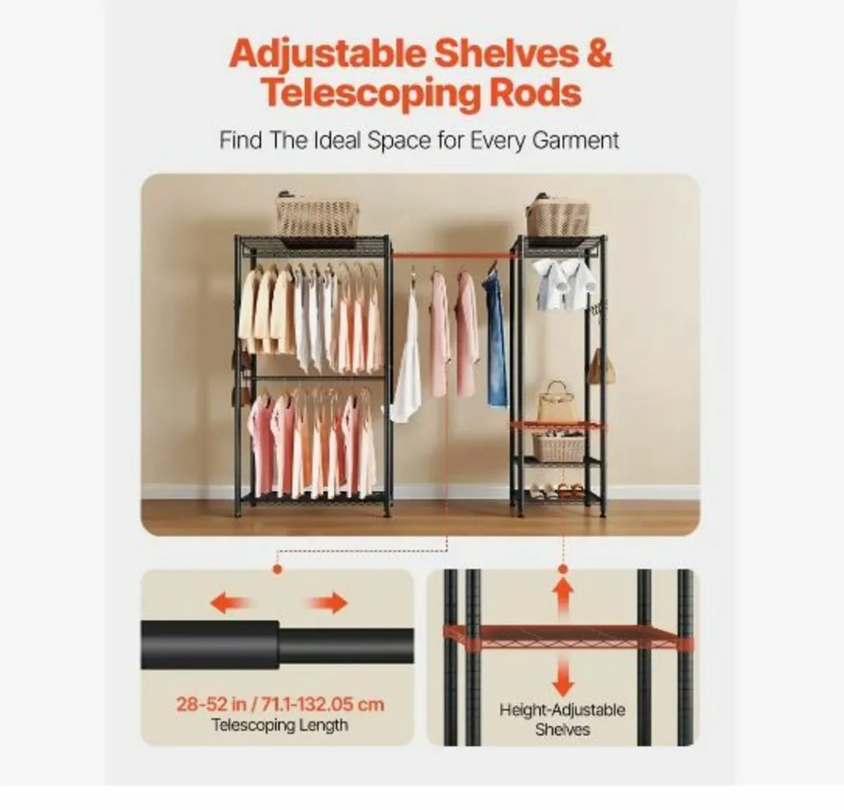 Clothing Garment Rack - Image 4