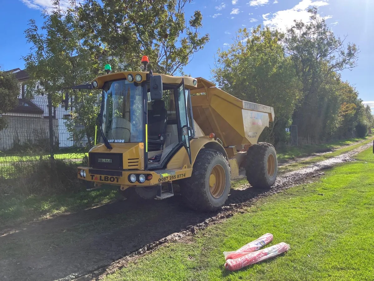 Hydrema 12 ton dumper for Hire - Image 3