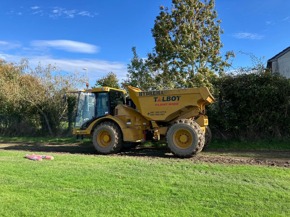 Hydrema 12 ton dumper for Hire - Image 4