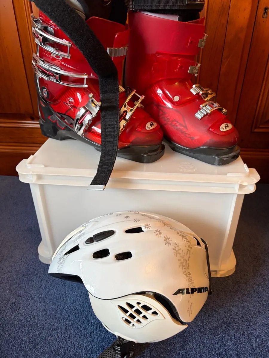 Ski boots &. Helmet - Image 2