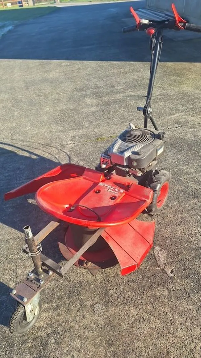Petrol drum mower - Image 1