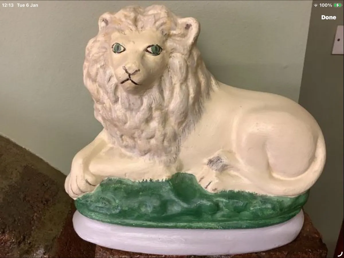 Lion Ornaments (Pair) - Image 3