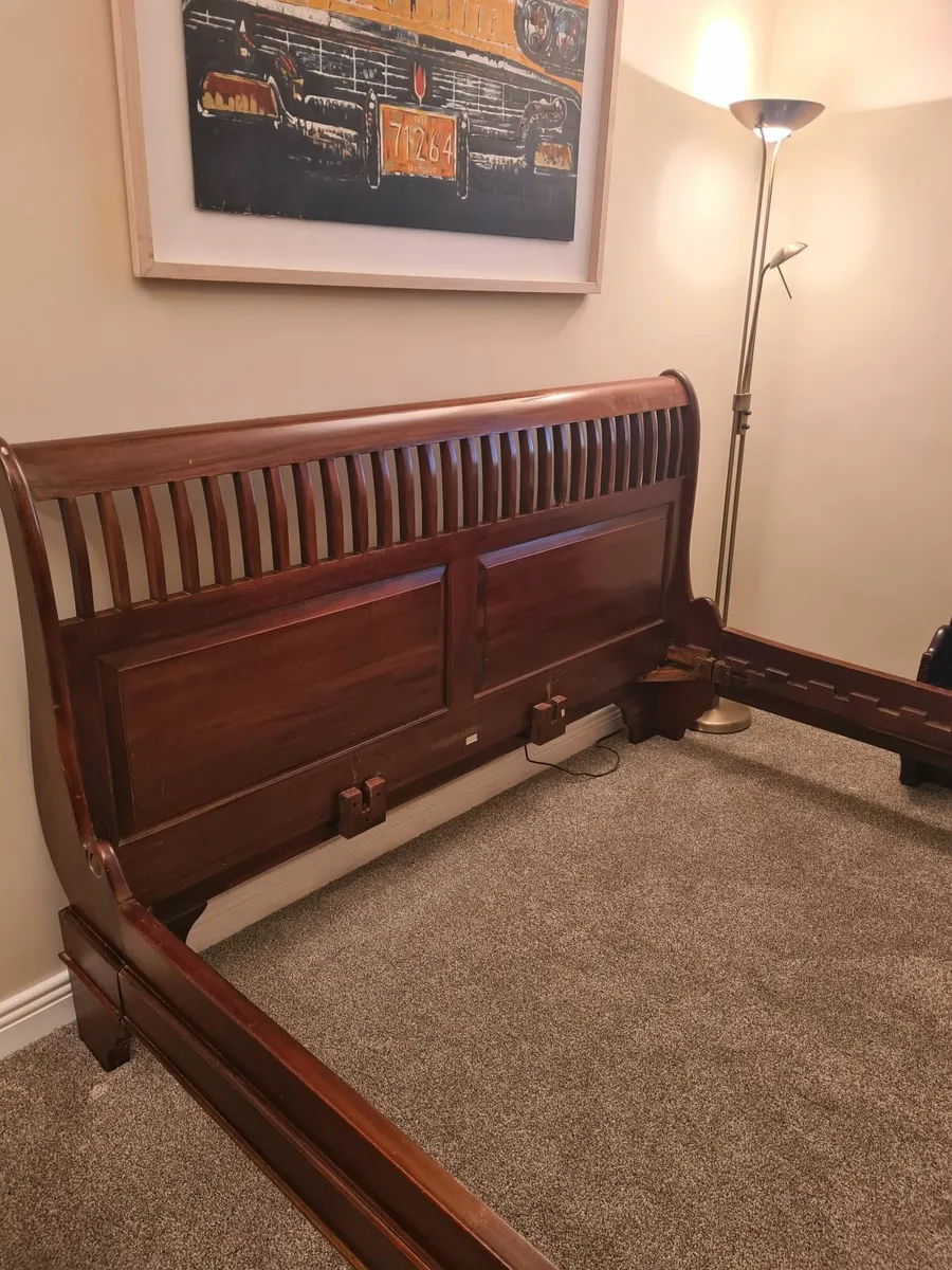 6ft Sleigh Bed Frame - Image 3