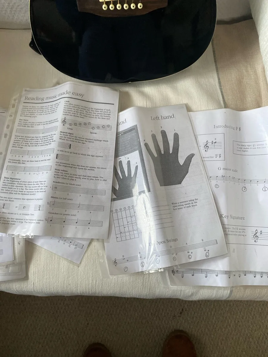 Ashton Acoustic Guitar Small - Image 3