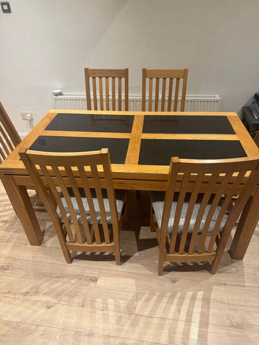 Dining Table and Chairs - Image 1