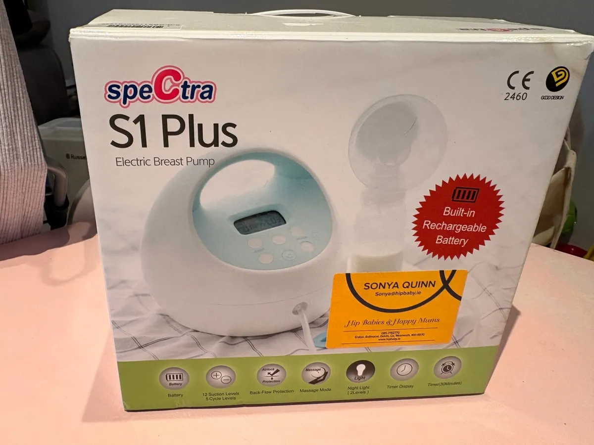 Spectra s1 Breast Pump, Silver Cups & Haaka - Image 1