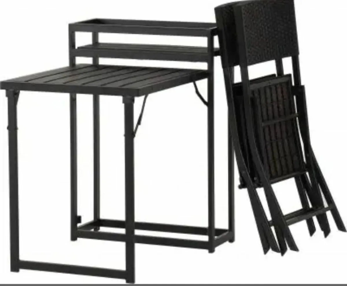 Foldaway Patio Bistro Set free home delivery 🚚 - Image 2