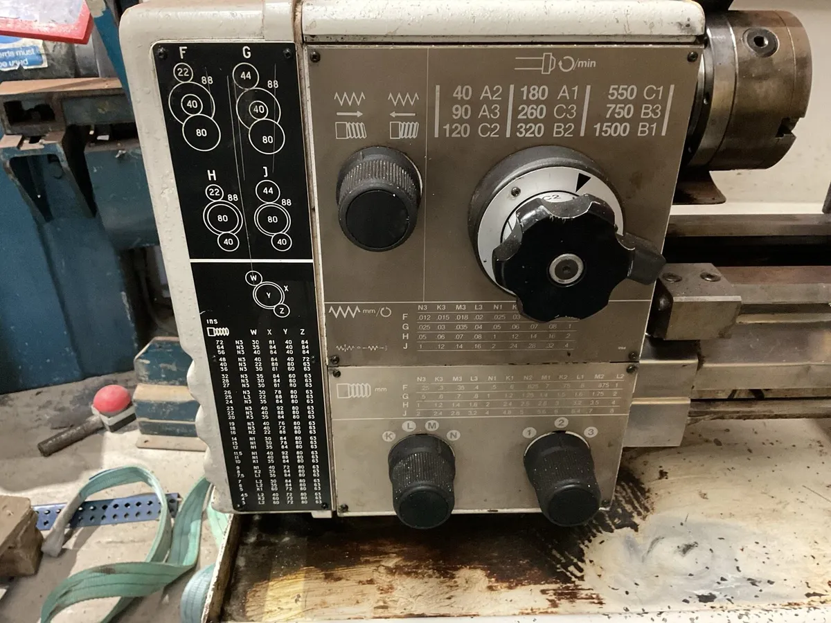 Harrison M 250 Swing Lathe ex college - Image 3