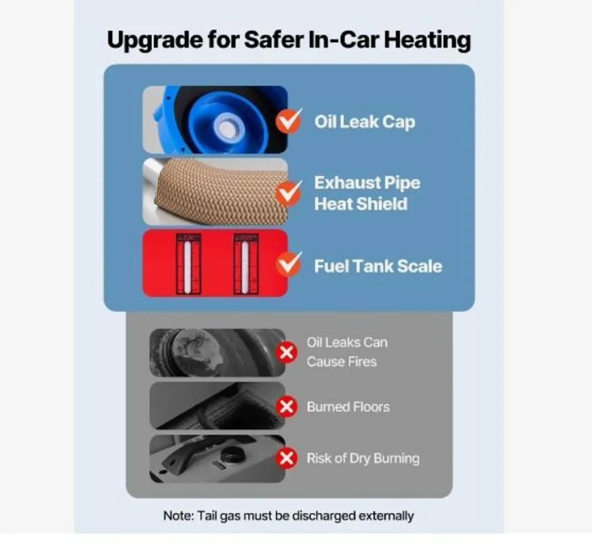 Diesel Air Heater, 12-24V 8KW, Fast Heating Diese - Image 4